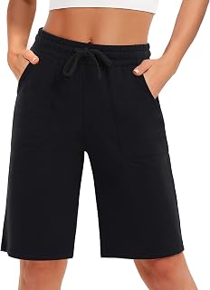 SPECIALMAGIC Women's Sweat Bermuda Shorts