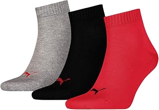 PUMA Unisex Ankle Socks (3 Pairs)