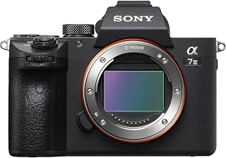 Sony Alpha a7 III Full-Frame Mirrorless Camera Body Black | 3-Inch LCD, Base Configuration, Body Only
