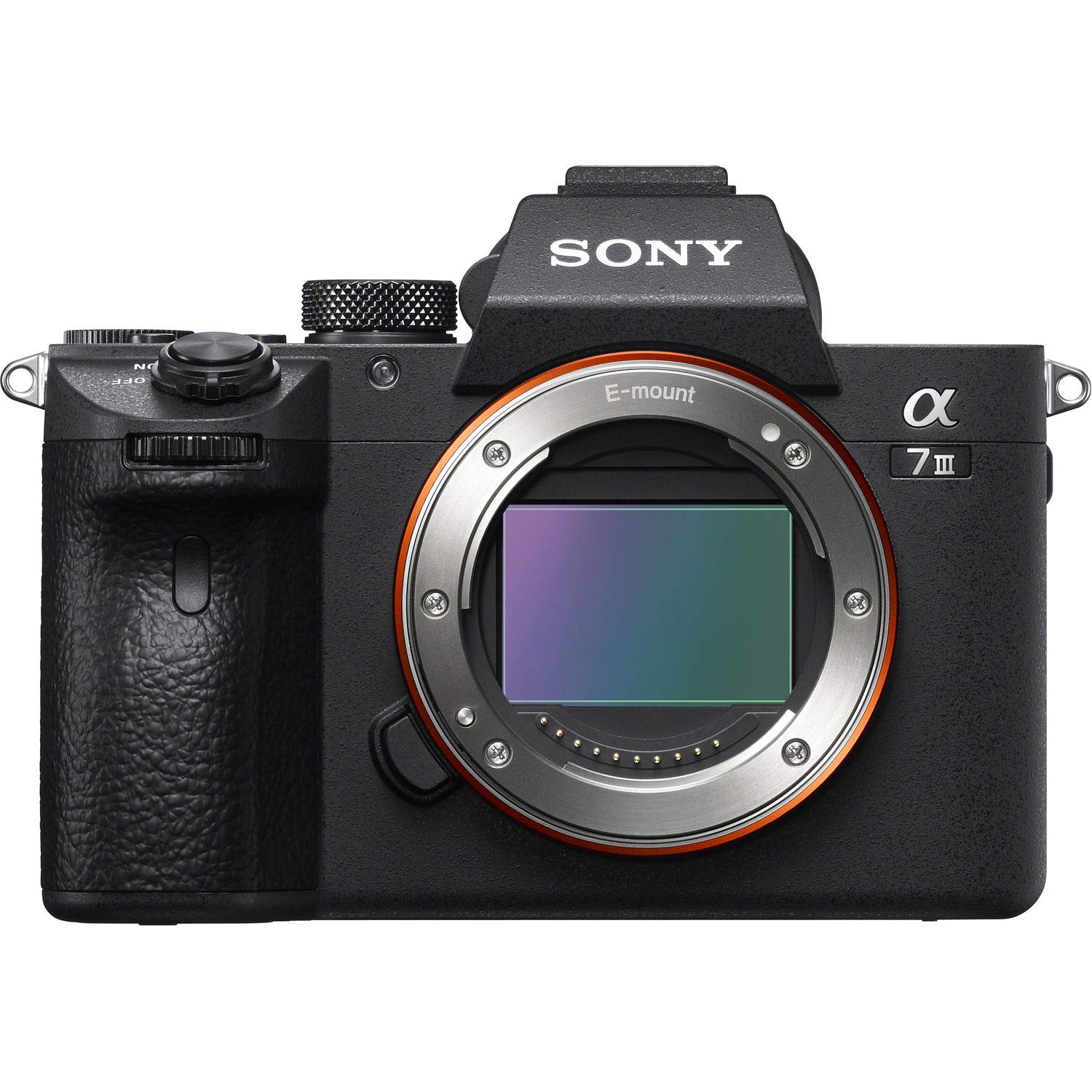 Sony Alpha a7 III Full-Frame Mirrorless Camera Body Black | 3-Inch LCD, Base Con