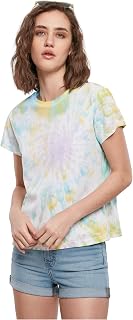Urban Classics Women's Tie Dye Boyfriend Tee