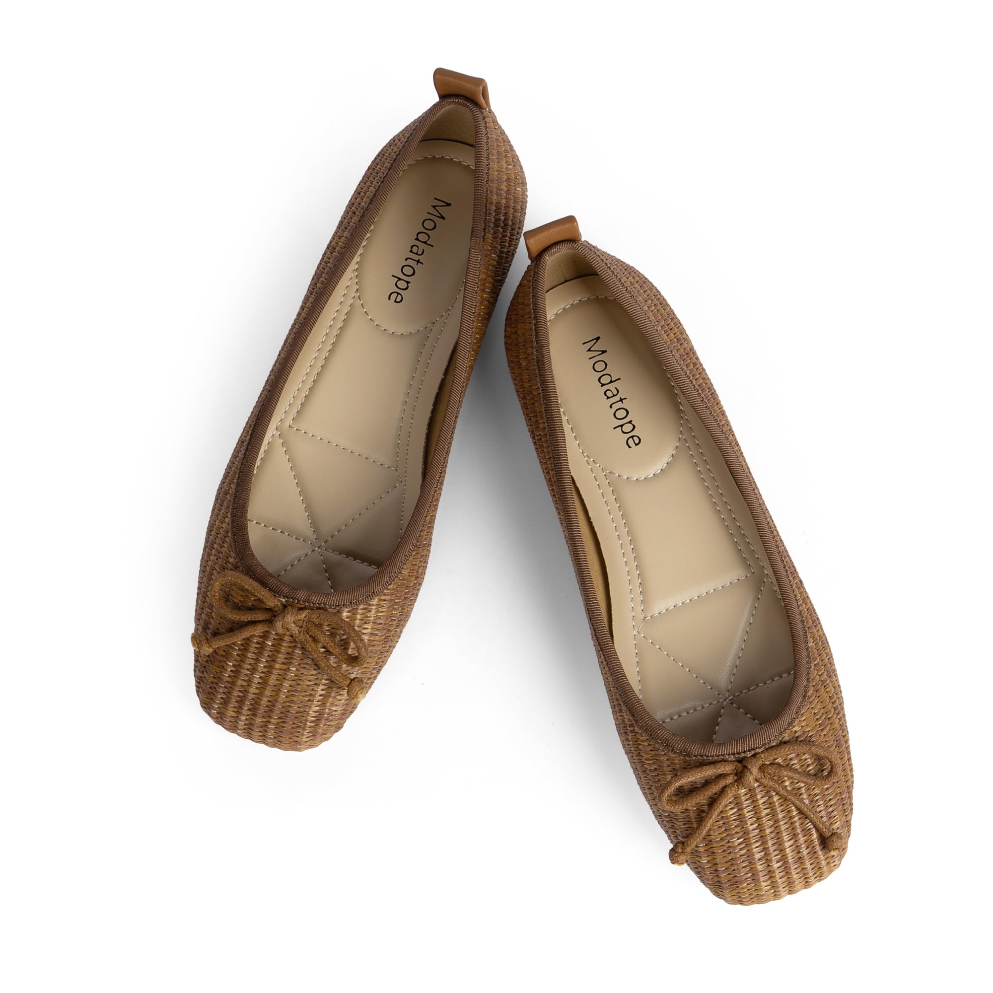 Modatope Womens Flats Ballet Ballerina Flats for Women