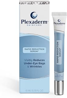 Plexaderm Rapid Reduction Serum - Visibly Reduces Under-Eye Bags &amp; Wrinkles | Instant eye serum that visibly reduces under-eye bags, puffiness, wrinkles &amp; dark circles in minutes, lasting up to 10 hours