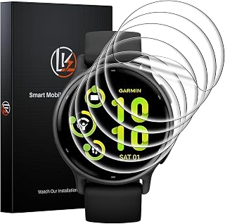 LK for Garmin Vivoactive 6/Vivoactive 5 Screen Protector 42mm, Smartwatch | 6 Pack TPU Film Anti-Scratch, Self-Healing Screen Protector for Garmin Vivoactive 42mm, Bubble Free, HD, Touch Sensitive