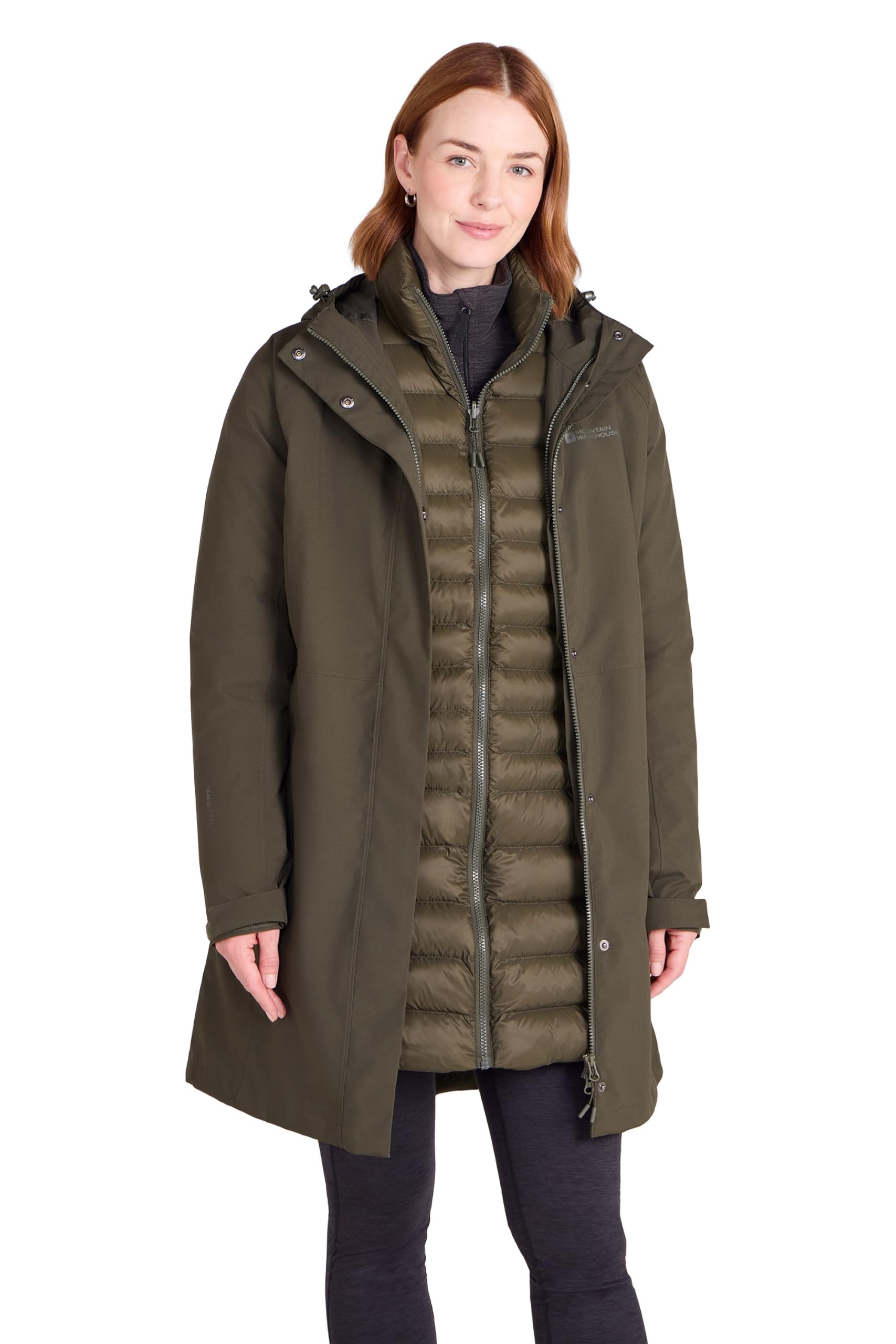 Mountain Warehouse Alaskan Womens Waterproof Long Jacket