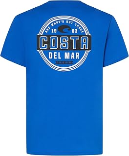 Costa Del Mar 男女兼用 大人用 プラドTシャツ, ロイヤルブルー, Medium