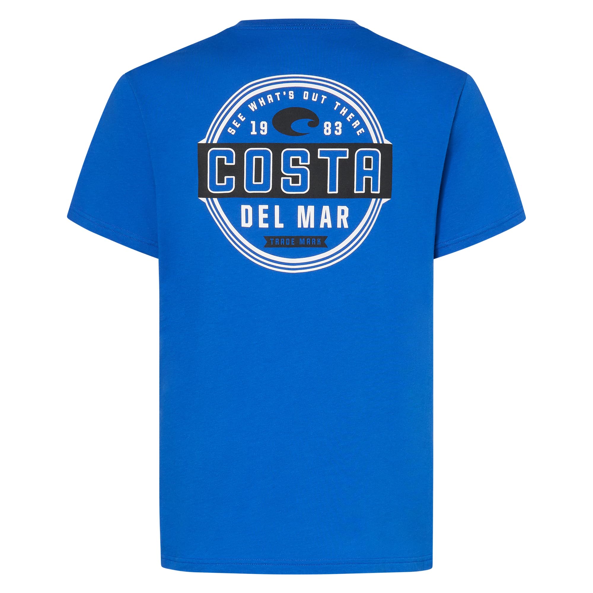 Costa Del Mar 男女兼用 大人用 プラドTシャツ, ロイヤルブルー, Medium