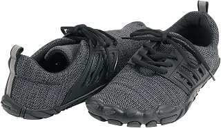 GILIO 6411 Barefoot Shoes, 5-Toe Style, Knit Material, Wide Design, Lightweight, Breathable, Running, Portable, Fitness