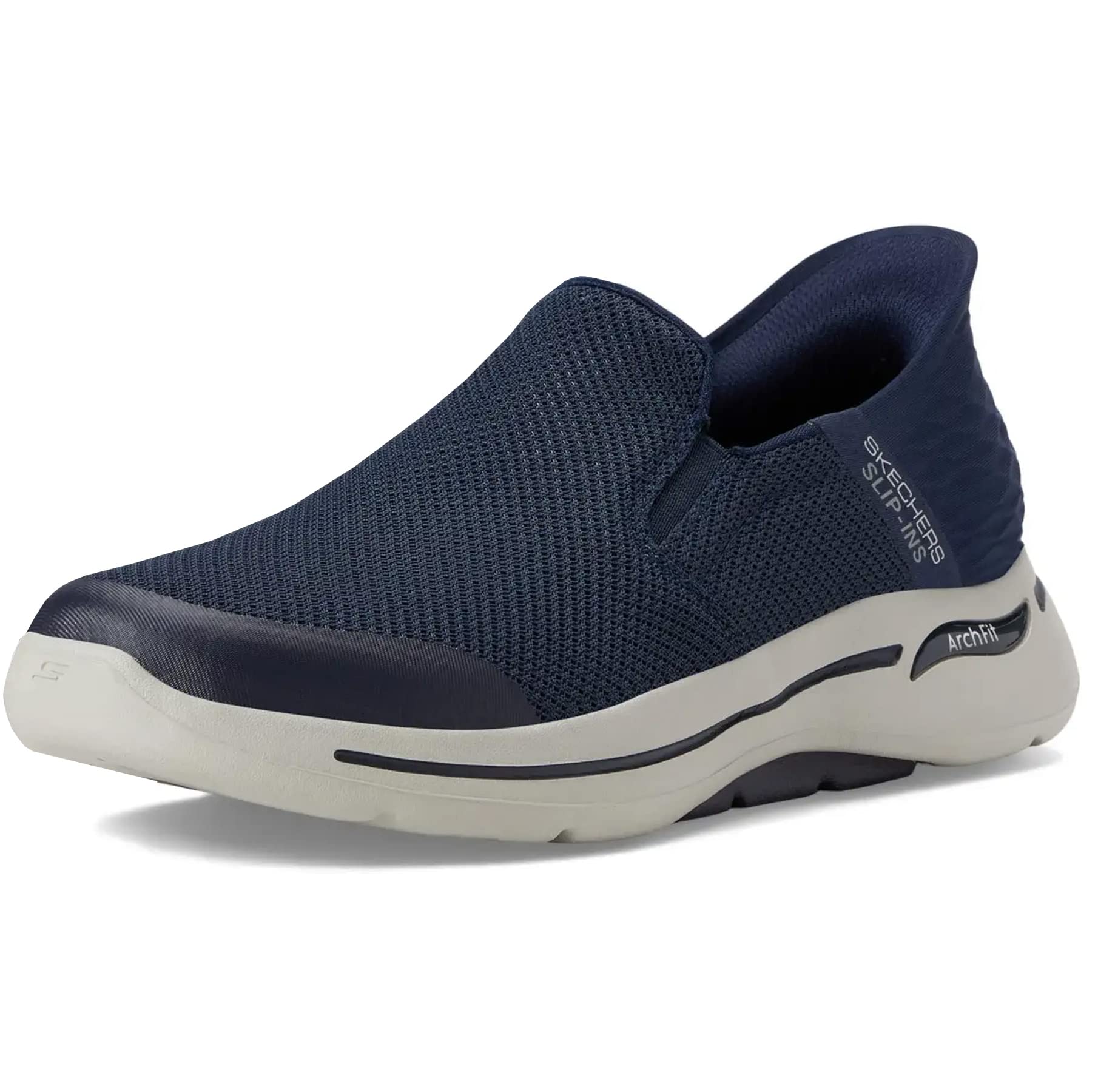Skechers Men's Go Walk Flex No Hands Slip-In Trainer