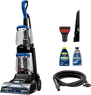 BISSELL TurboClean Pet XL Upright Carpet Cleaner, 3746 | Upholstery tough stain tool & formula included; XL capacity for large cleaning jobs; pet hair pickup
