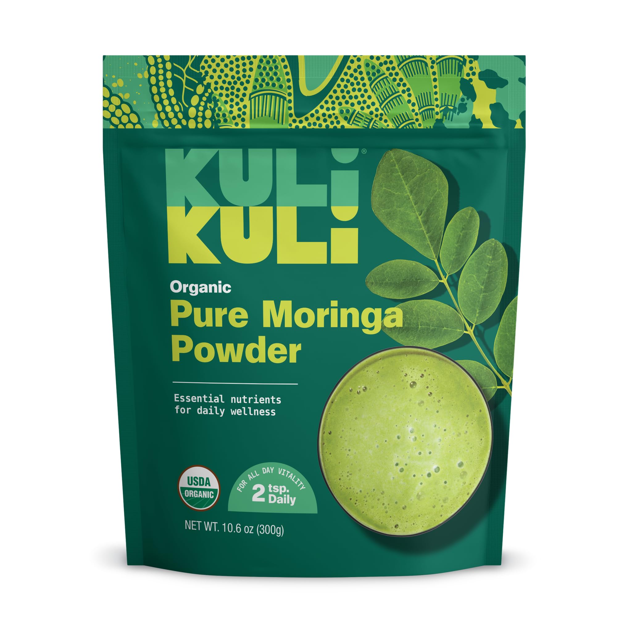 Kuli Kuli Organic Moringa Powder 10.6 Oz, 10.6 Ounces