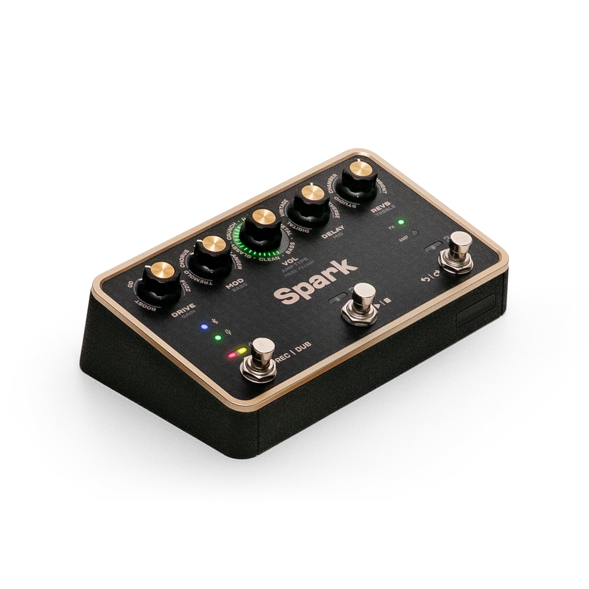 Positive Grid Spark PEDAL Portable Smart Guitar Amp & Effects Pedal | Play direc