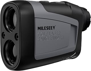 MiLESEEY Golf Range Finder with Slope On/Off,1100Yards