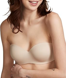 Victoria's Secret Reggiseno push-up senza spalline rosa, da indossare ovunque, reggiseni da donna (32A-38DD), Marzapane (Nuovo Look), 2 D (Taglia Produttore: 32D)