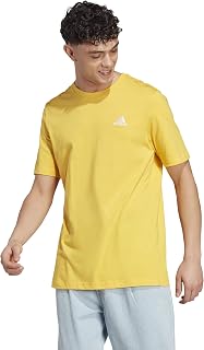 Adidas Essentials Men's Single Jersey Embroidered Small Logo Tee T-Shirt (Pack of 1)