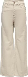 ONLY Onlhope Female Classic Trousers, Wide Leg Cut