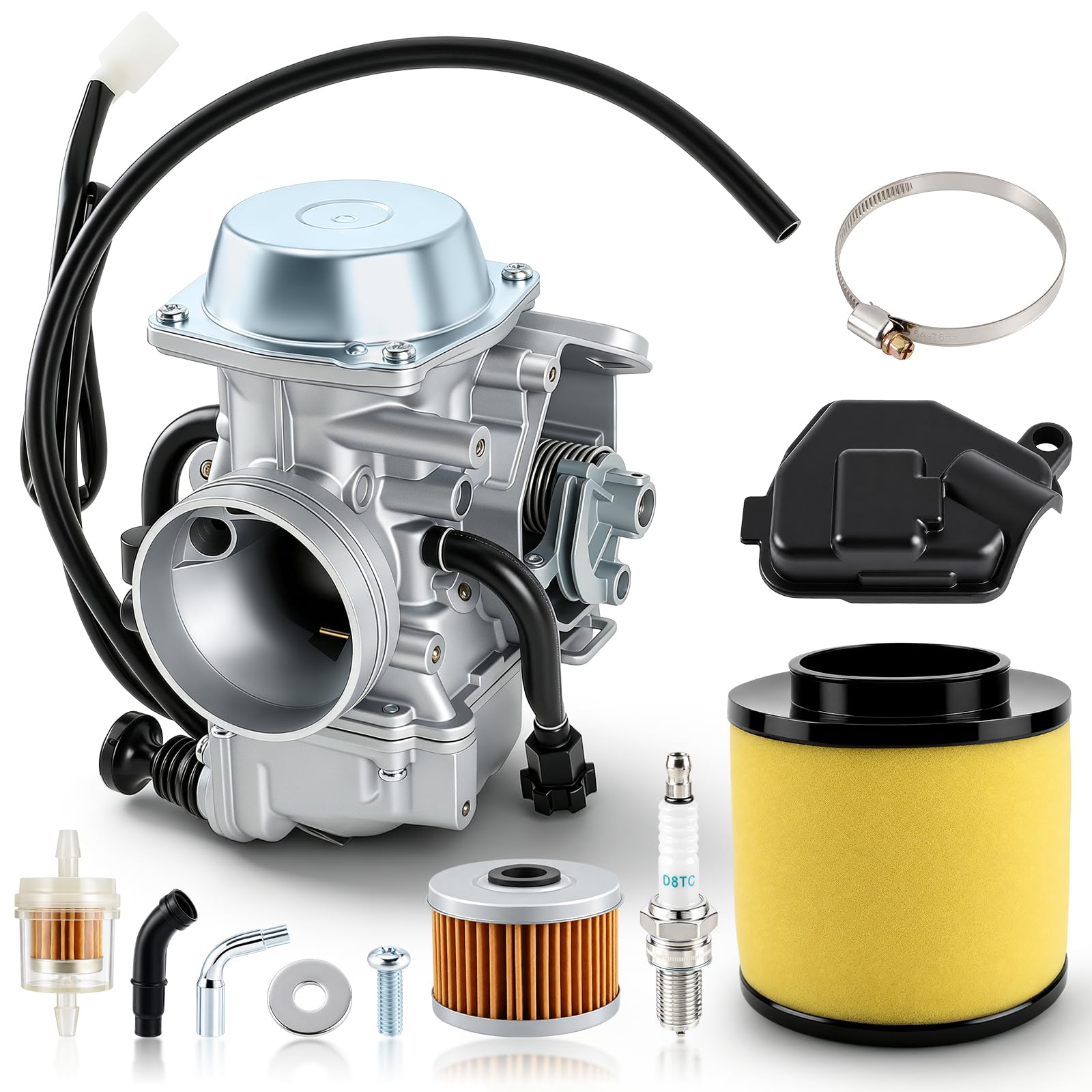 AUTOKAY Fourtrax 300 Carburetor for Honda Rancher 350 TRX350 300 2000-2006 | for