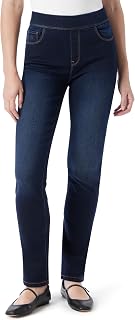 Gloria Vanderbilt Women's Amanda Pull on High Rise Jean Standard