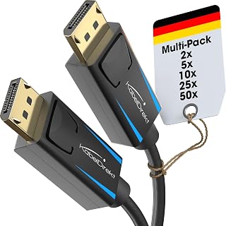 KabelDirekt DisplayPort Cable 4K & 8K - 2x2m