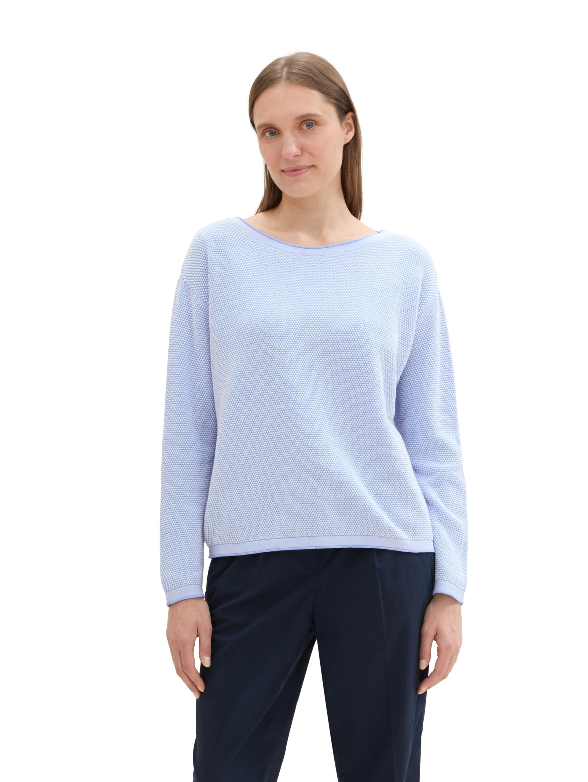 TOM Tailor 1030507 Women's Ruched Detail Sweatshirt (Pack of 1)