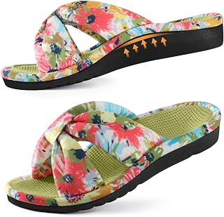 Litfun Women's Orthopedic Arch Support Slippers for Plantar Fasciitis