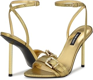 NINE WEST Women's Rommie Heel Sandal
