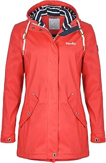 Regenliebe Women's Raincoat Friesennerz Red