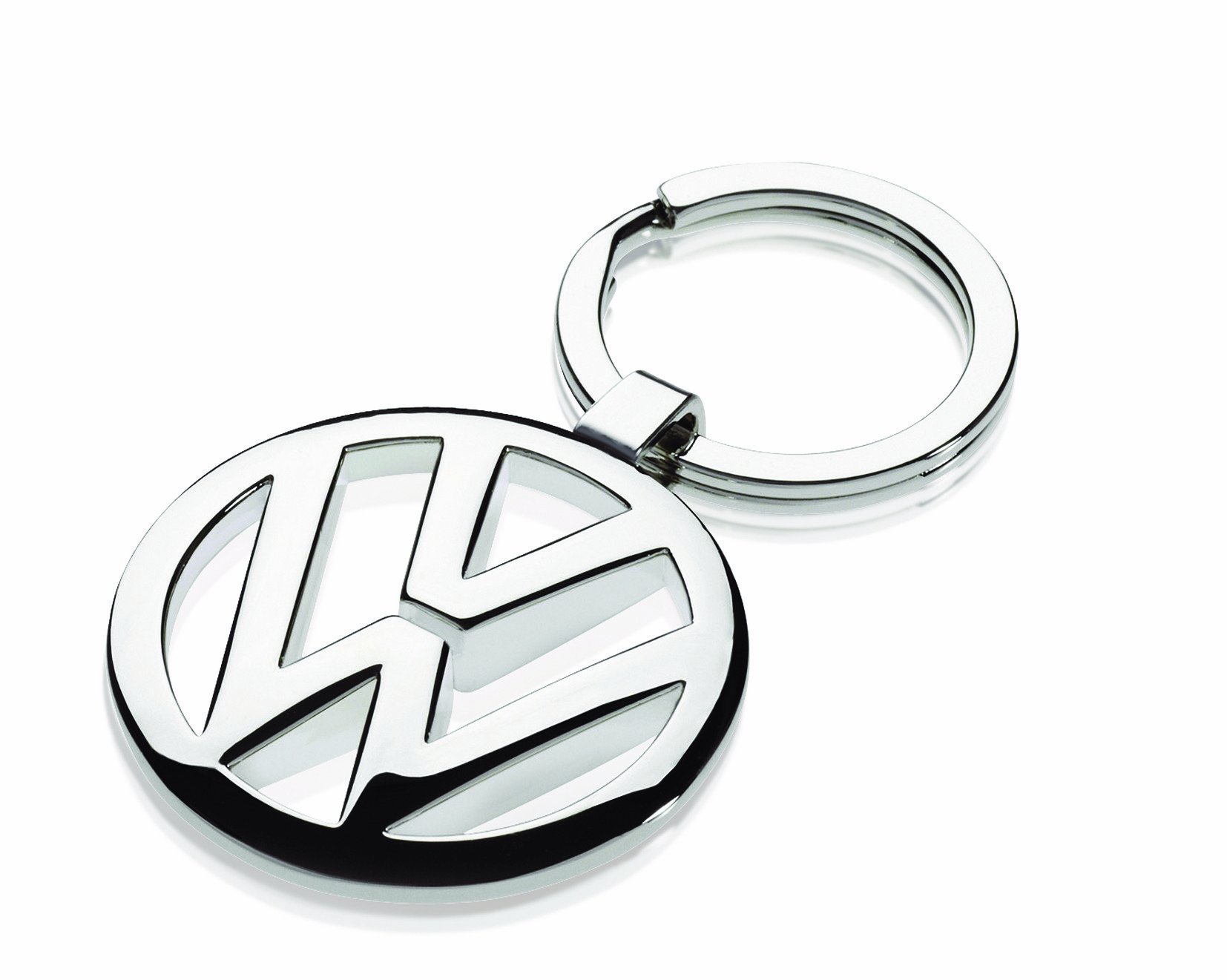 Volkswagen 000087908 Keyring Keychain, Silver