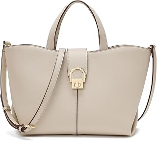 Joseph Top Handle Leather Purse, Fashion Crossbody Bag with Brand Name