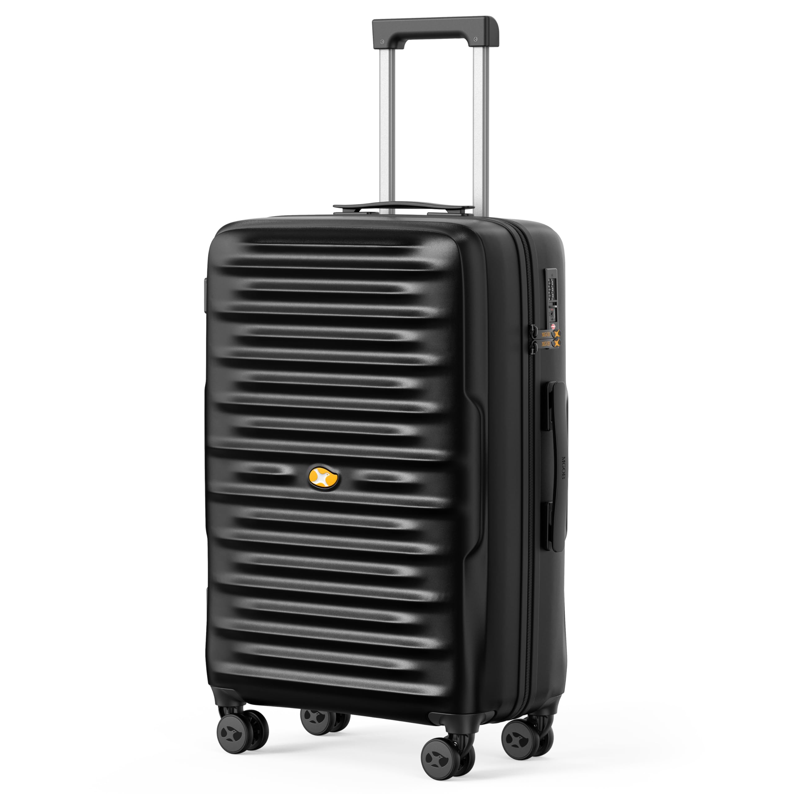 Medium Suitcase, 24 Inch Check in Lightweight Hard Shell Luggage 67x45x25 cm, Du