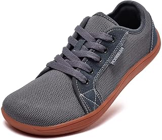 HOBIBEAR Unisex Wide Barefoot Shoes for Men Women Outdoor Trail Running Minimalist Walking Shoes Lightweight and Breathable
