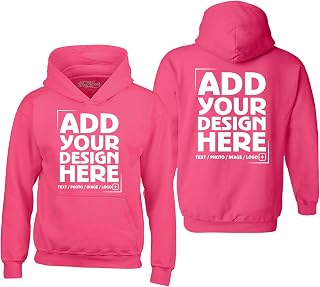 shop4ever Custom Design Your Own Hoodie Sweatshirt