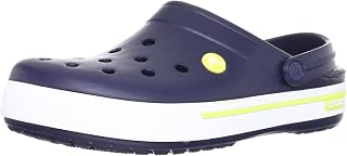 Crocs Crocband II.5 Clog, Unisex Adult Clogs, 39 EU, Navy Blue Citrus, 37/38 EU