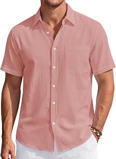 J.VER dress shirts for women long sleeve button down wrinkle free stretch regular fit solid work tops
