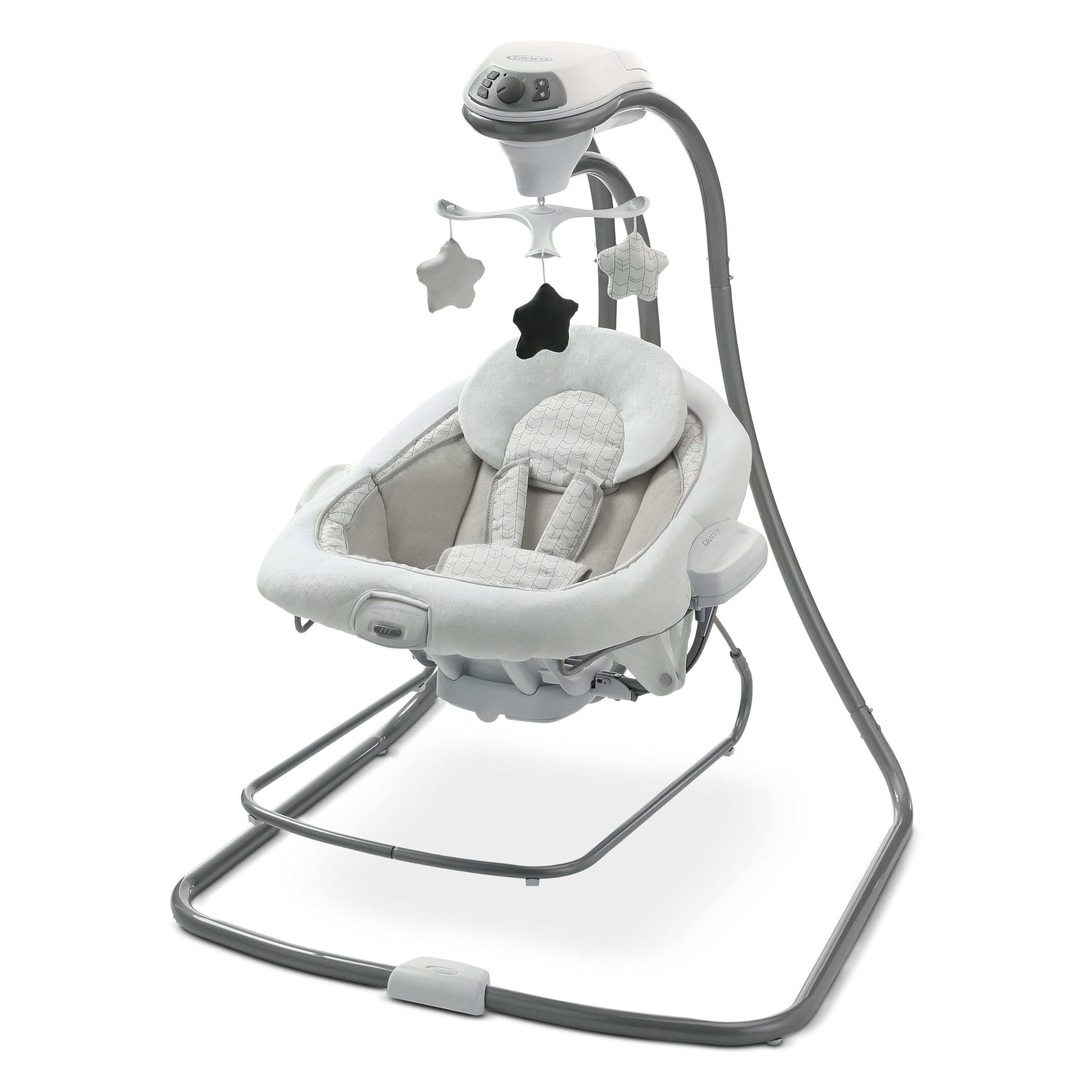 Graco DuetConnect LX 2-in-1 Baby Swing and Bouncer, Redmond | 6 Speeds, Calming 
