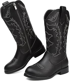 Bravover Bottes de cowboy pour filles – Bottes de cowgirl