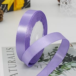 Light Purple Satin Ribbon, 5/8" x 25 Yards