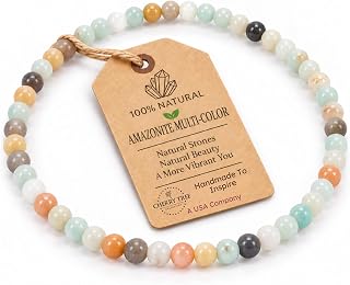 Cherry Tree Collection Gemstone Bracelet 4mm Beaded Stretch Bracelets