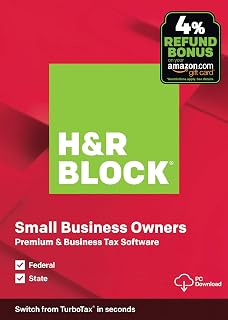 H&R Block Tax Software Premium & Business 2019 Win [PC Online code]