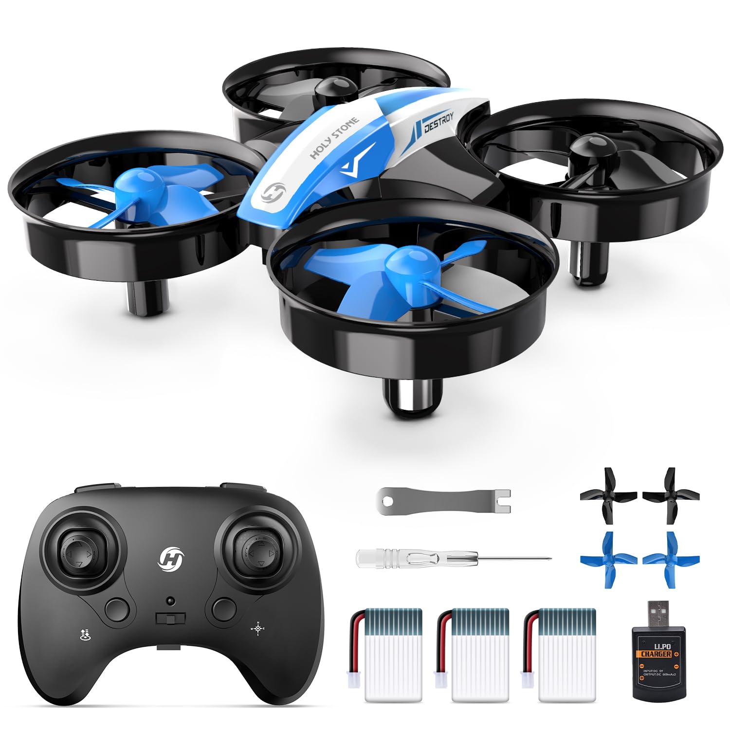 Holy Stone Mini Drone for Kids and Beginners RC Nano Quadcopter Indoor Small Hel