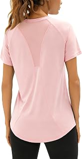 Women's Sports V-Neck Short Sleeve Quick Dry T-Shirt