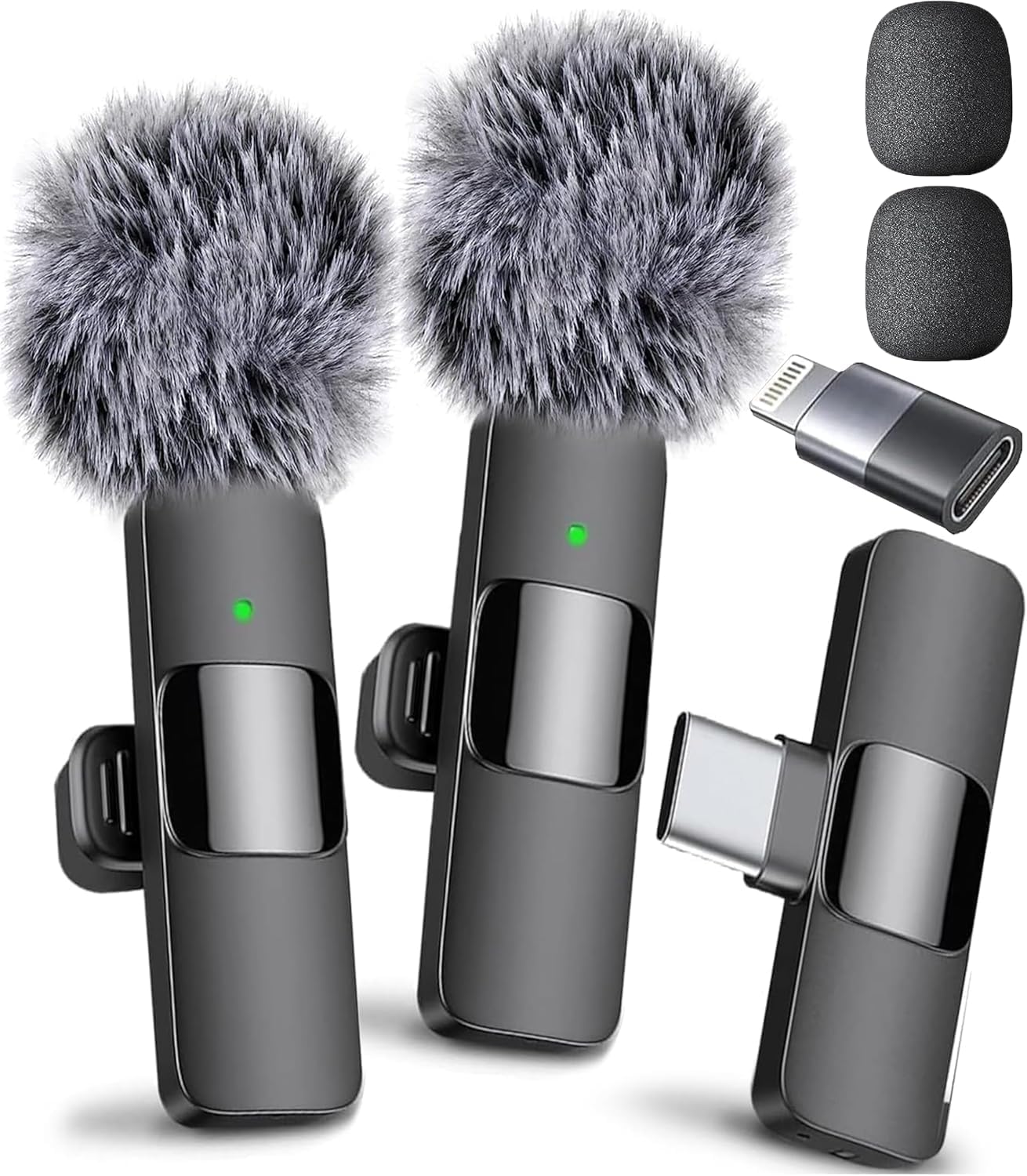 Mini Mic Pro (Latest Model – #1 Microphone for iPhone & Android, Wireless Mini M