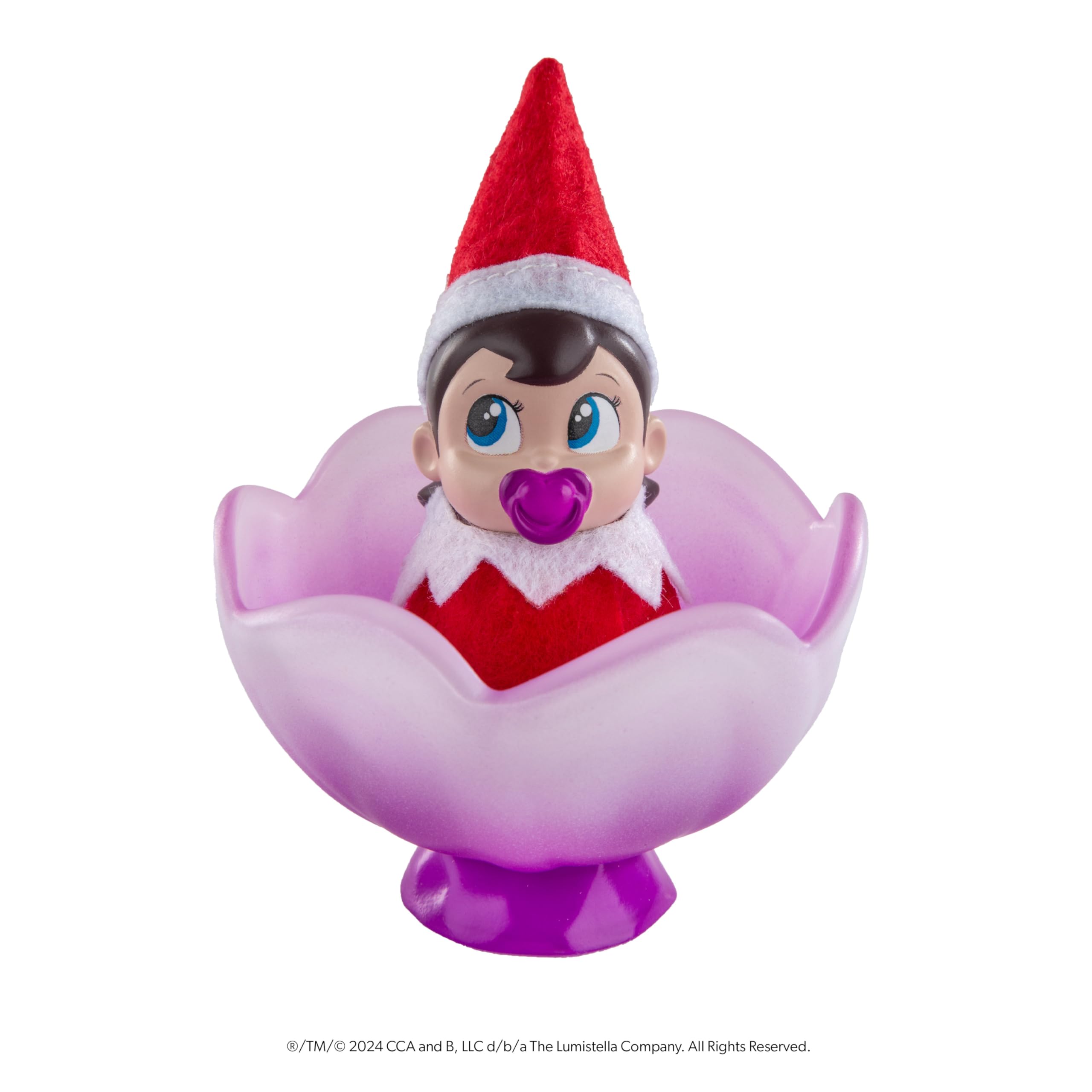 The Elf on the Shelf Frost Pips Mini Blooms Elf Baby Girl with Blue Eyes | Inclu