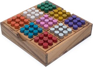 Premium Color Sudoku Puzzle Set (Travel Set) – Deluxe Multicolor Logic Game for Adults, Reusable 9x9 Grid, Colored Tiles, Educational Brain Teaser, Gift for Puzzle Lovers - Color Board Sudoku Game