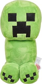 Mattel Minecraft Creeper Character Plush, 8" Soft Dolls | Collectible Stuffed Animal, Inspired by Video Game Character​​ for Kids & Fans Ages 3 Years Old & Up​