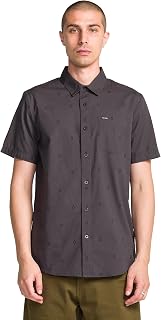 Volcom Patterson Men's Woven Short Sleeve Button Down Shirt