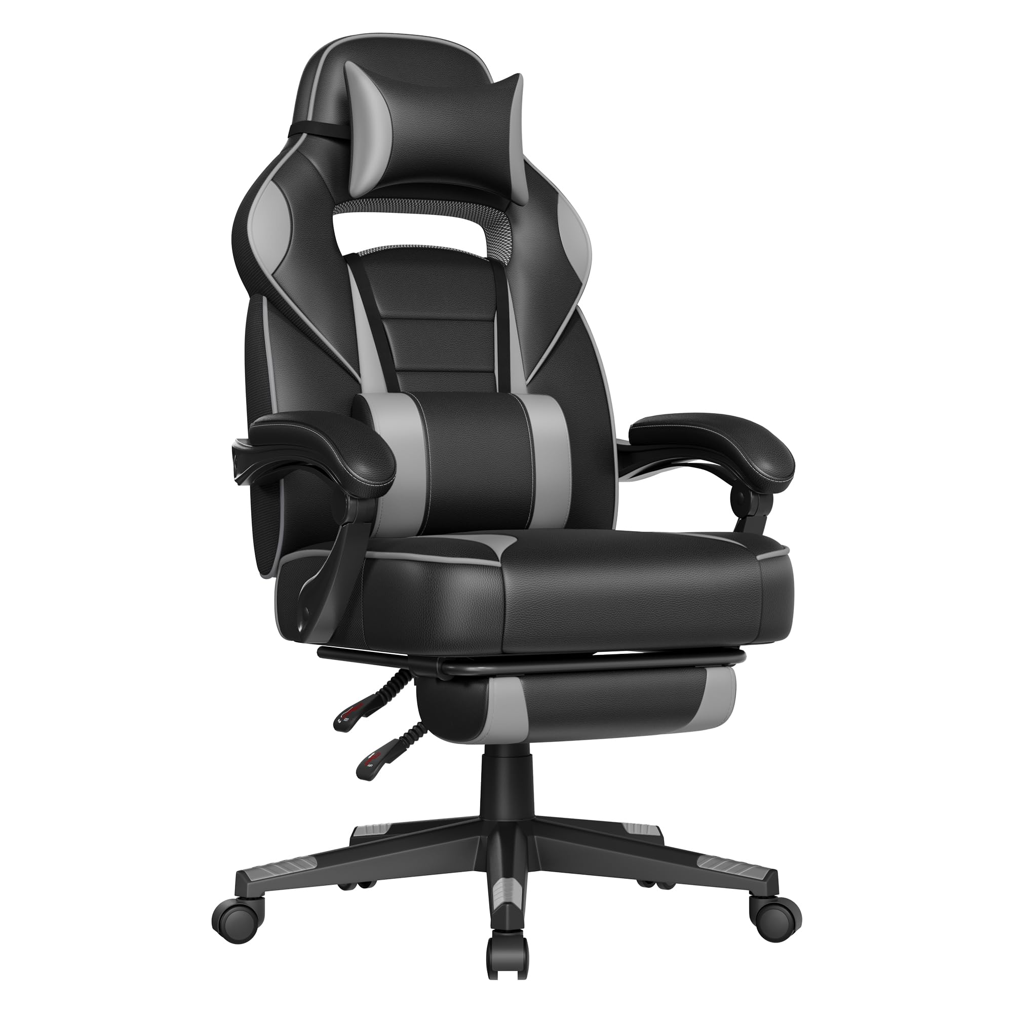 SONGMICS Gamer Chair, Adjustable Gaming Chair, Load 150 kg