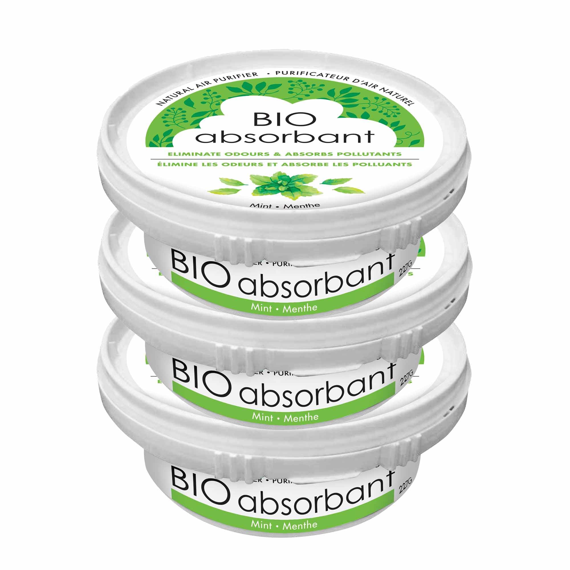 ATTITUDE Bio Absorbant Air Purifier with Activated Carbon Freshener, Made in Can