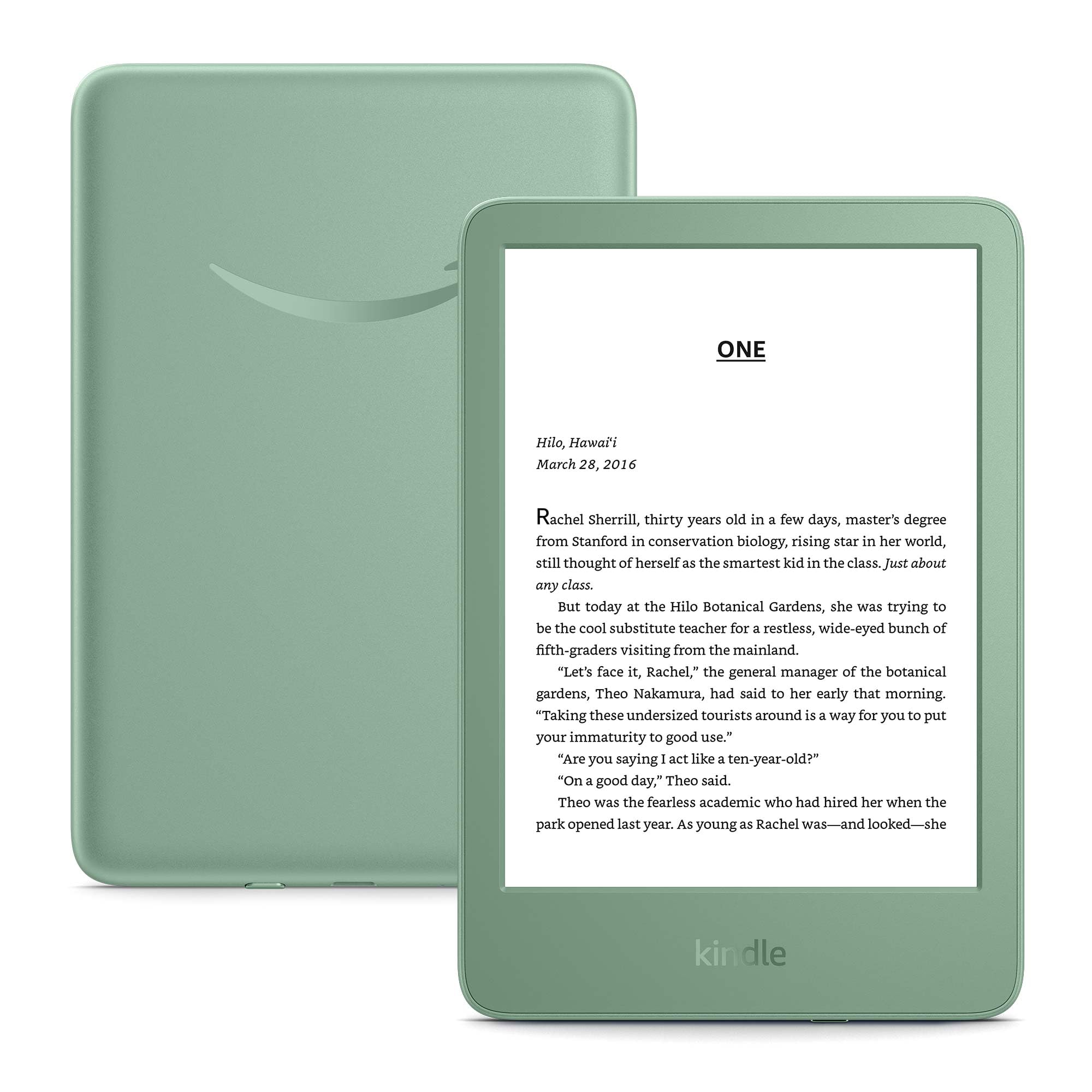 Amazon Kindle 16 GB (2024 model) – Light and compact, with fast page turns, and 