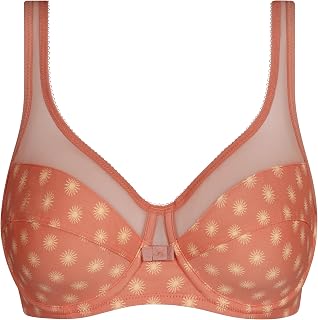 Dim Women's Classic Bra x1 | Perfect Support for Generous Breasts | Stretch Microfiber | U-Back and Wide Straps | Modern Look and Comfort